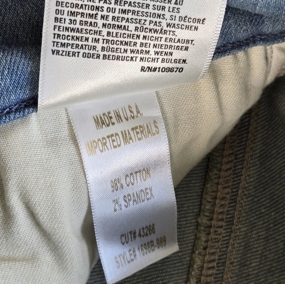 Citizens of Humanity High Rise Cigarette Ankle Light Wash Jeans Size 27 - Picture 12 of 16